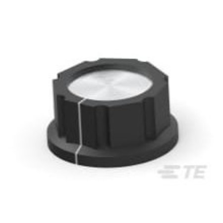 TE CONNECTIVITY PKES120B1/4=KNOB PLSTC FLUTED 4-1437624-6